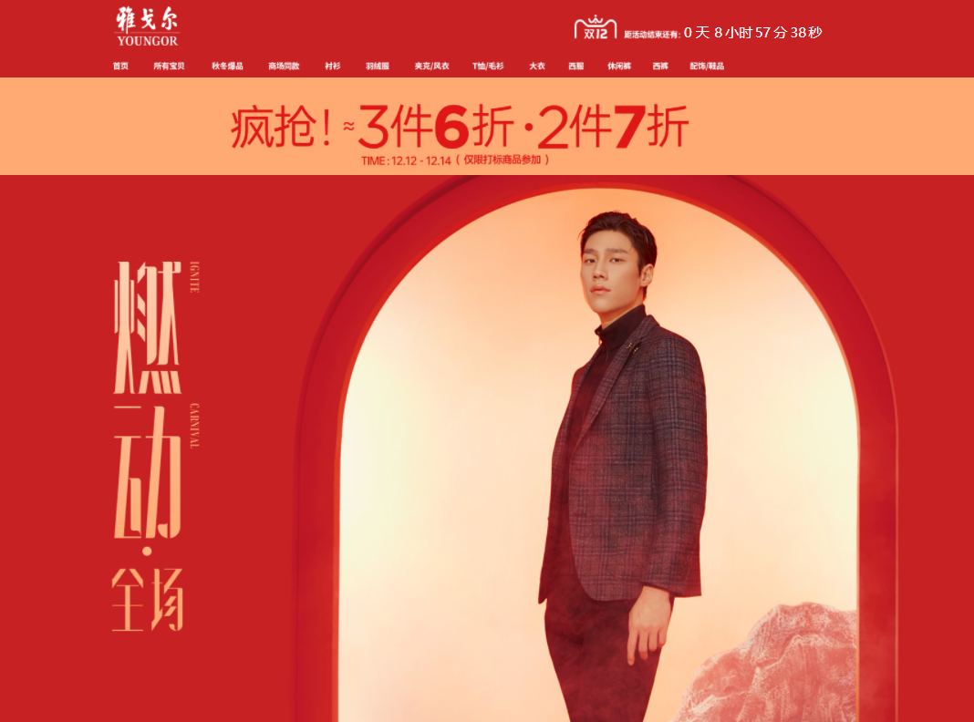 著名线下男装品牌 — 雅戈尔(图1)